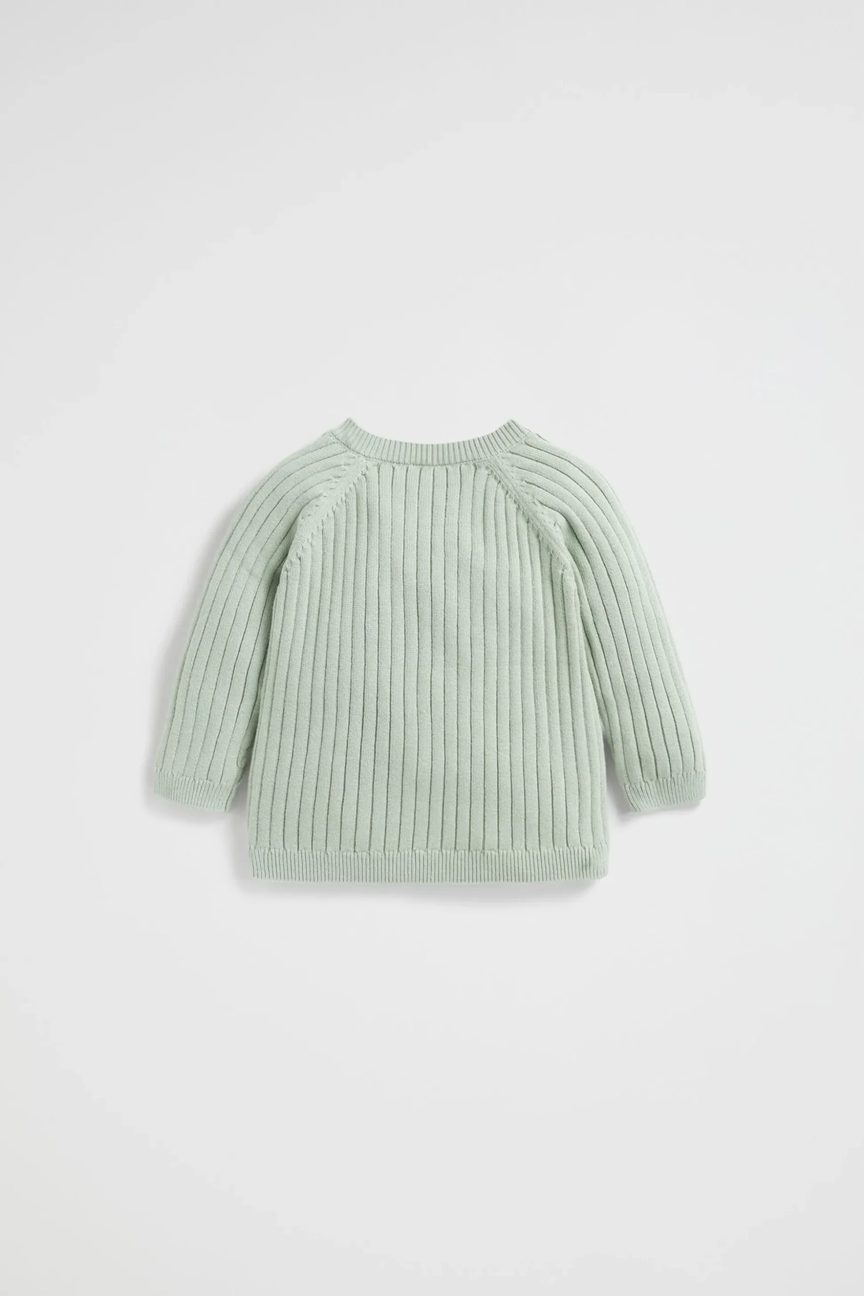 Seed Heritage Knitwear & Sweaters-Rib Knit Cardigan Sage