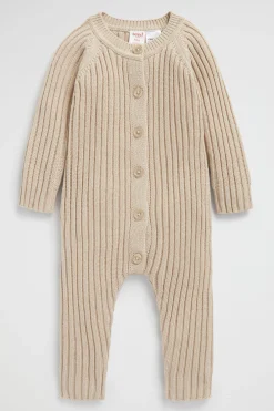 Seed Heritage Jumpsuits & Overalls-Ribbed Jumpsuit Neutral