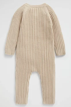 Seed Heritage Jumpsuits & Overalls-Ribbed Jumpsuit Neutral