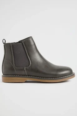 Seed Heritage Boots-Riding Boot Charcoal