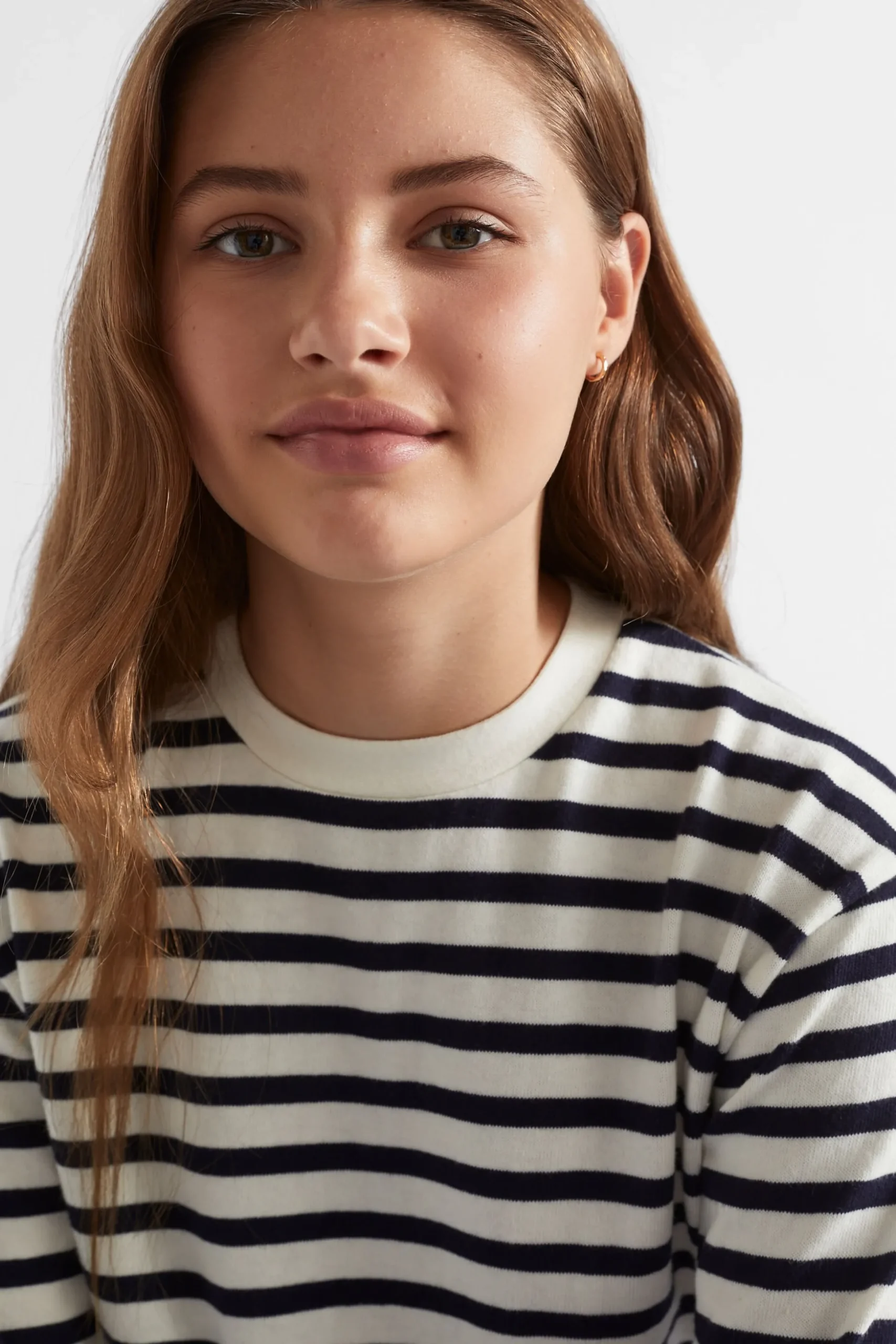 Seed Heritage T-Shirts & Tops-Rugby Stripe Tee Midnight Stripe