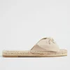 Seed Heritage Espadrilles-Sandra Knot Espadrille Natural