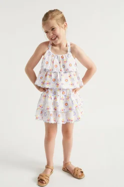 Seed Heritage T-Shirts & Tops-Scalloped Cami Multi