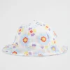 Seed Heritage Hats & Caps-Scalloped Edge Floral Sun Hat Multi