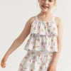 Seed Heritage Skirts-Scalloped Tier Skirt Multi
