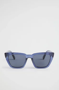 Seed Heritage Sunglasses & Glasses-Scarlett Cat Eye Sunglasses Midnight Sky