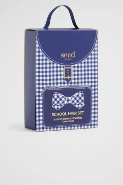 Seed Heritage Hair Accessories-School Hair Pack Navy