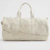Seed Heritage Tote Bags-Seed Canvas Duffle Bag Natural