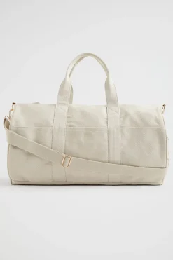Seed Heritage Tote Bags-Seed Canvas Duffle Bag Natural
