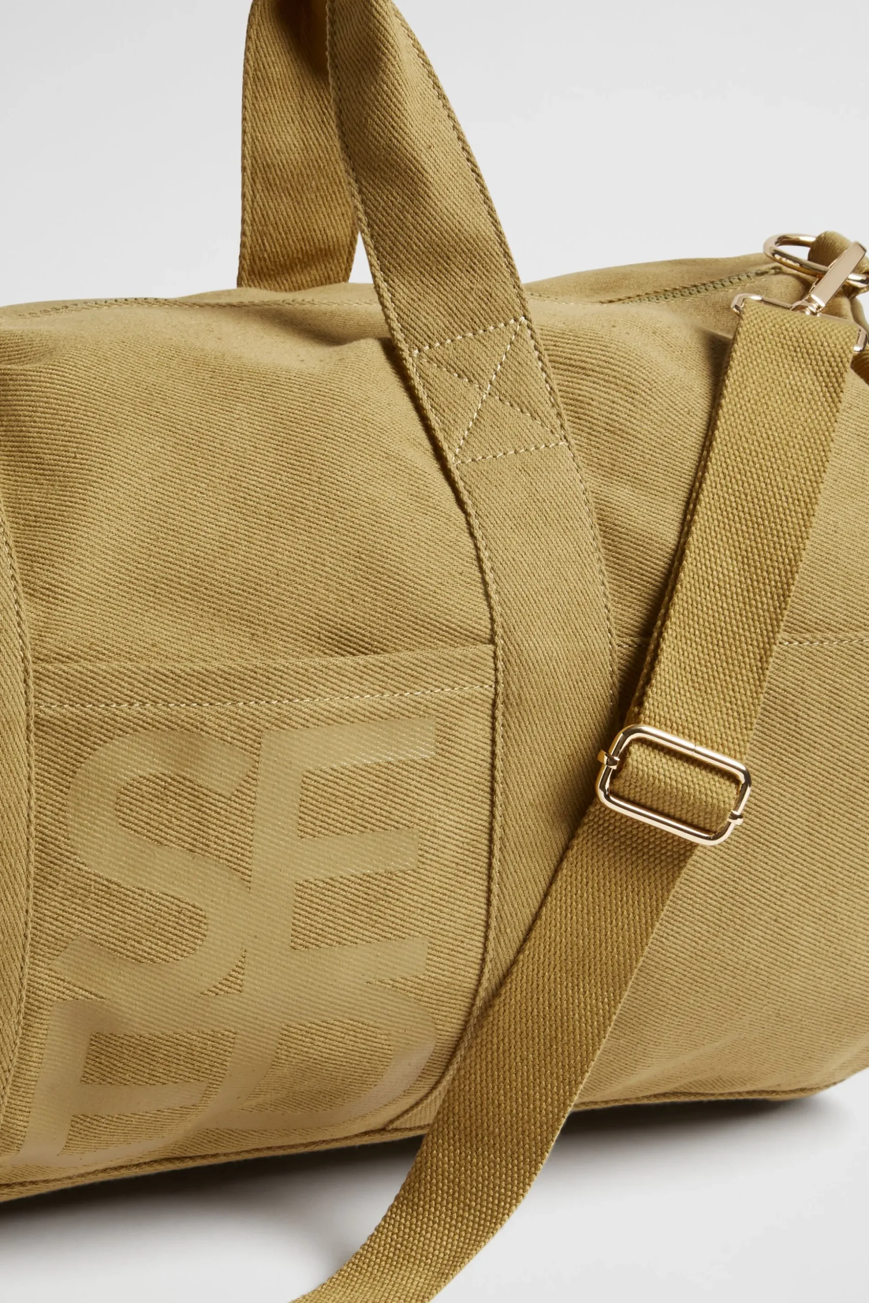 Seed Heritage Tote Bags-Seed Canvas Duffle Bag Deep Bronze