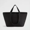 Seed Heritage Beach Bags-Seed Logo Jersey Overnight Bag Black