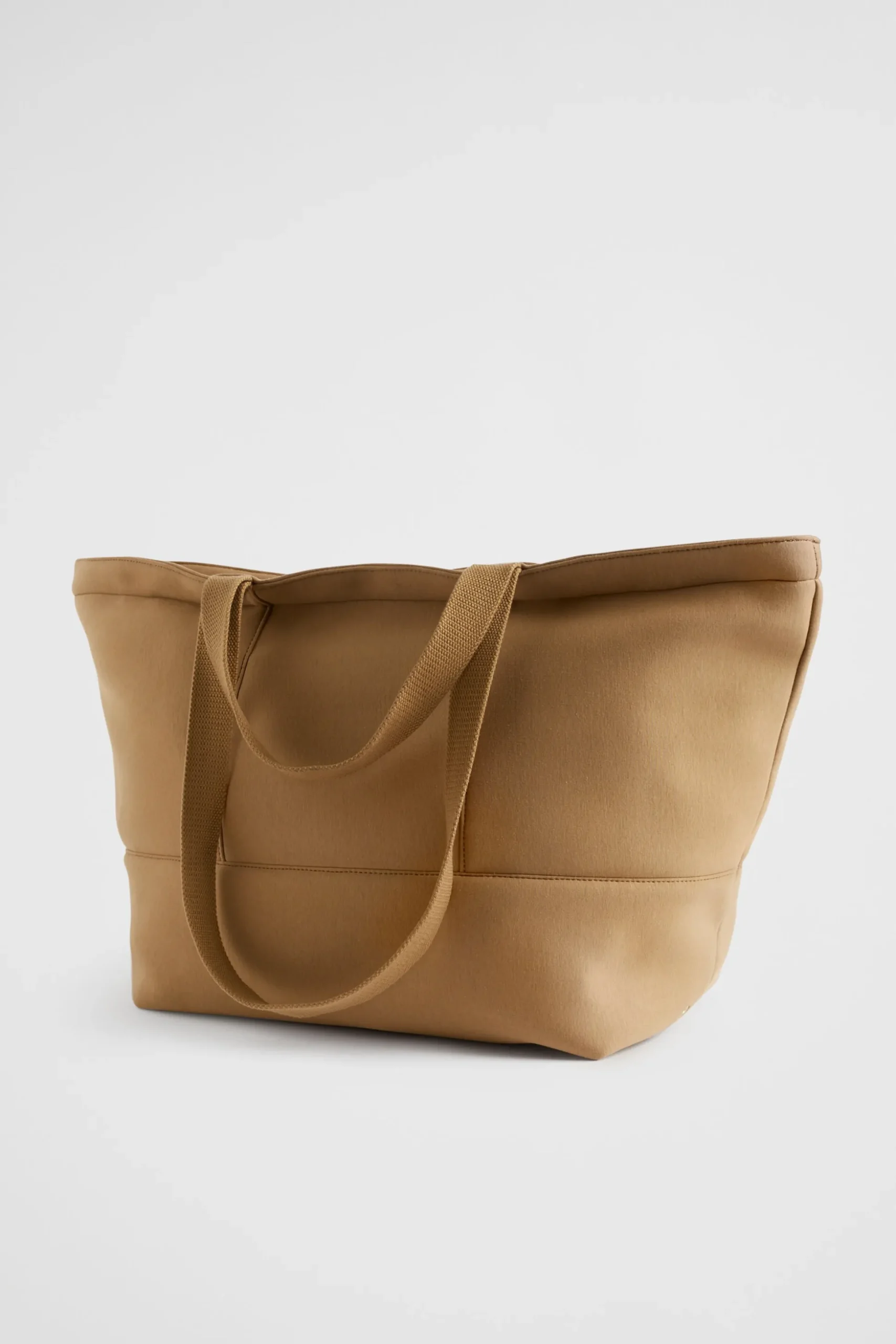 Seed Heritage Beach Bags-Seed Logo Jersey Overnight Bag Deep Brass