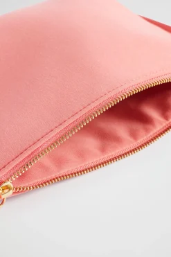 Seed Heritage Clutches & Pouches-Seed Logo Jersey Pouch Primrose