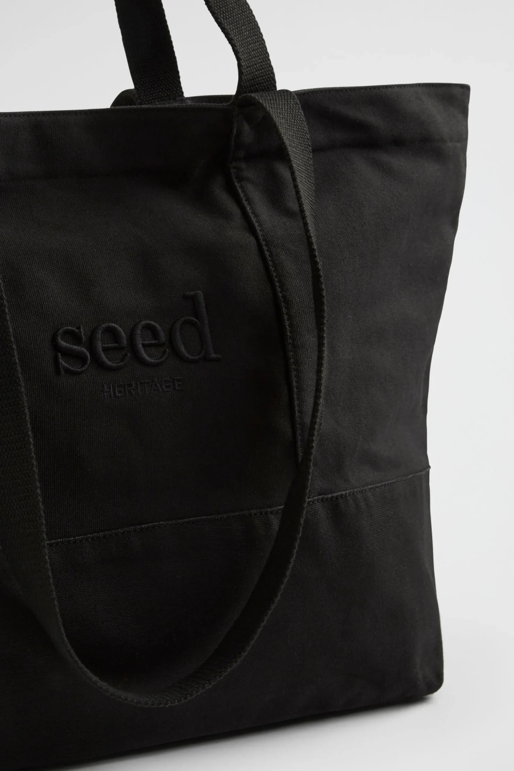 Seed Heritage Beach Bags-Seed Overnight Bag True Black