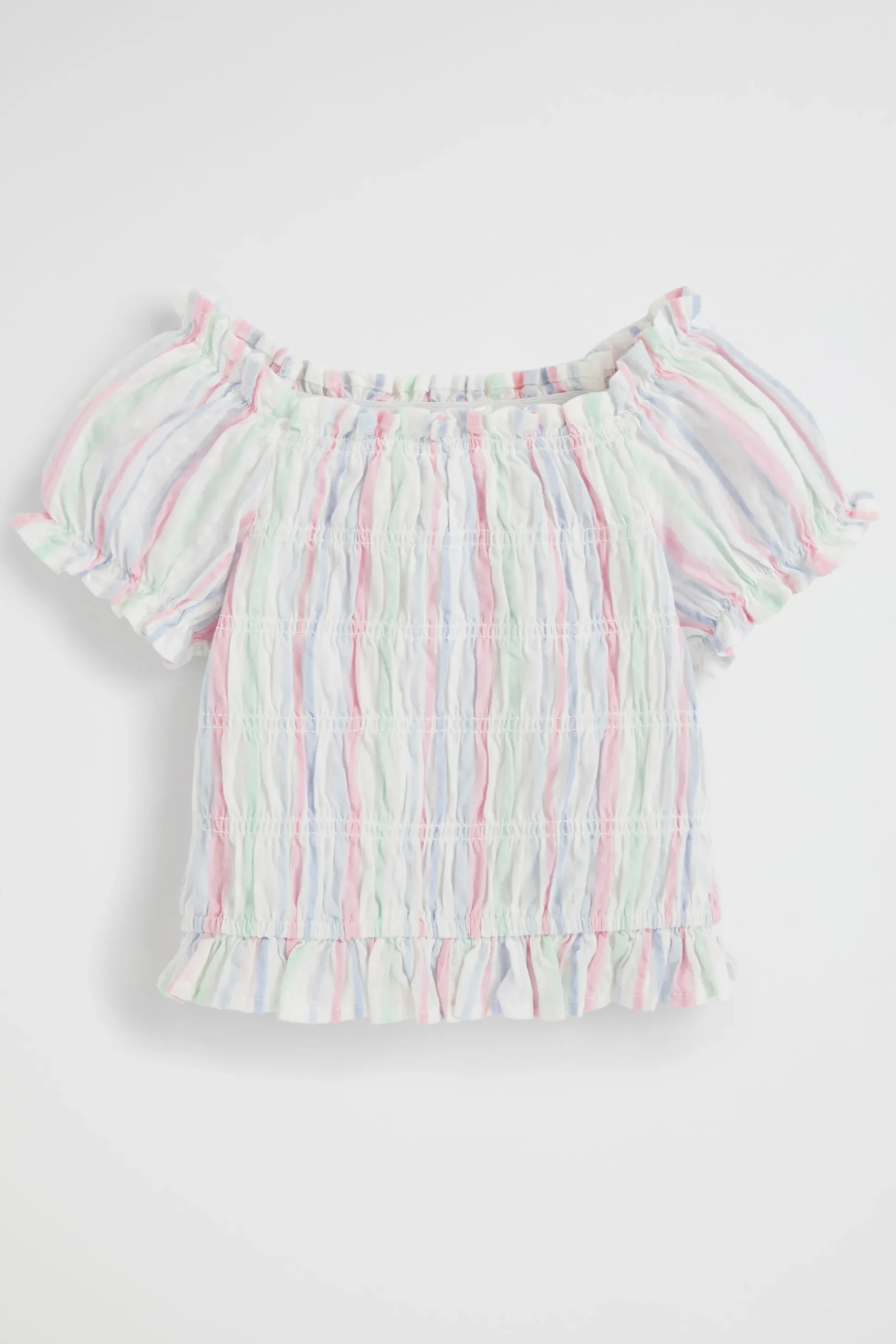Seed Heritage T-Shirts & Tops-Seersucker Top Multi