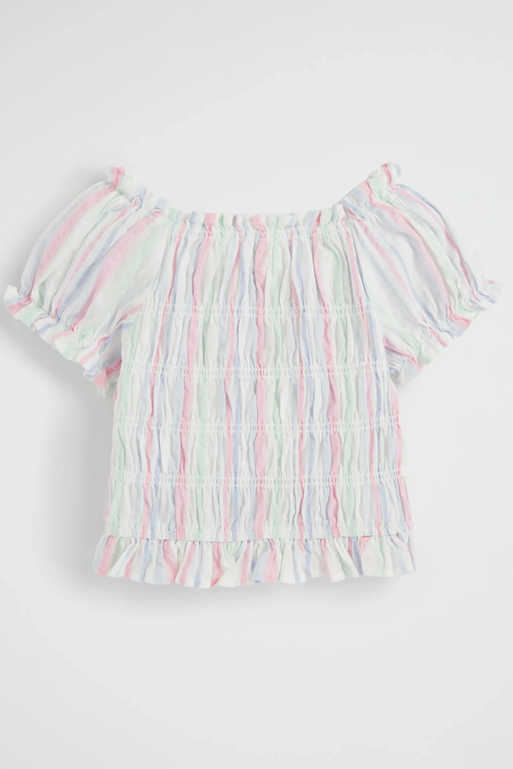 Seed Heritage T-Shirts & Tops-Seersucker Top Multi