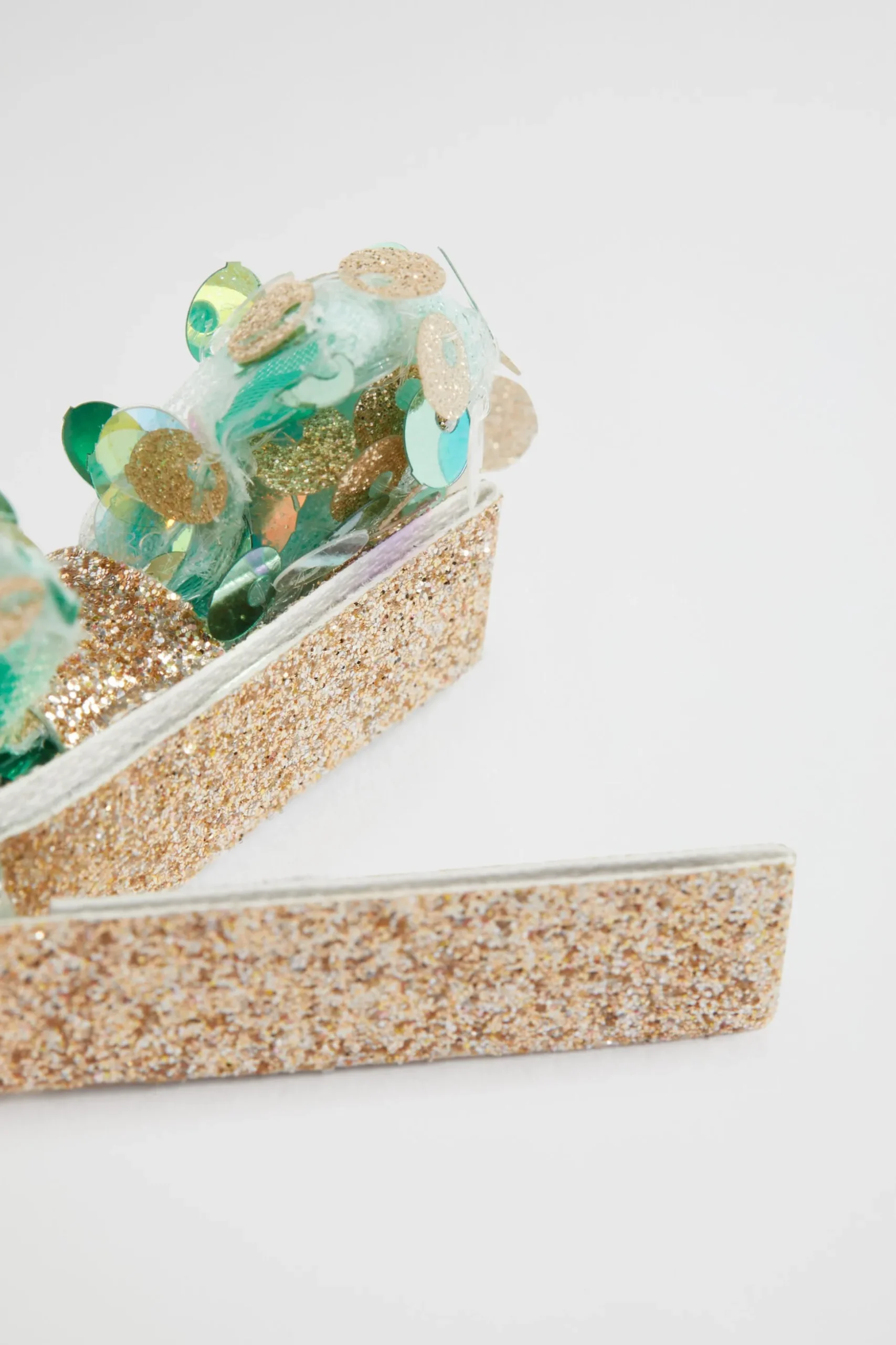 Seed Heritage Hair Accessories-Sequin Bow Duck Clip Multi
