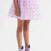 Seed Heritage Skirts-Sequin Bubble Hem Daisy Tutu Orchid