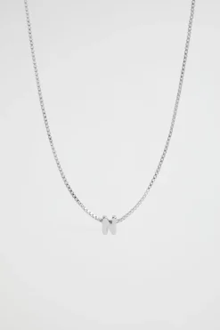 Seed Heritage Jewellery-Silver Iitial Ecklace N