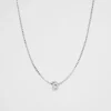 Seed Heritage Jewellery-Silver Initial Necklace D