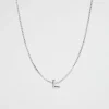 Seed Heritage Jewellery-Siver Initia Neckace L