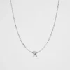 Seed Heritage Jewellery-Silve Initial Necklace R