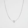 Seed Heritage Jewellery-Silver Initial Necklace G