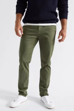 Seed Heritage Pants-Slim Chino Dark Khaki