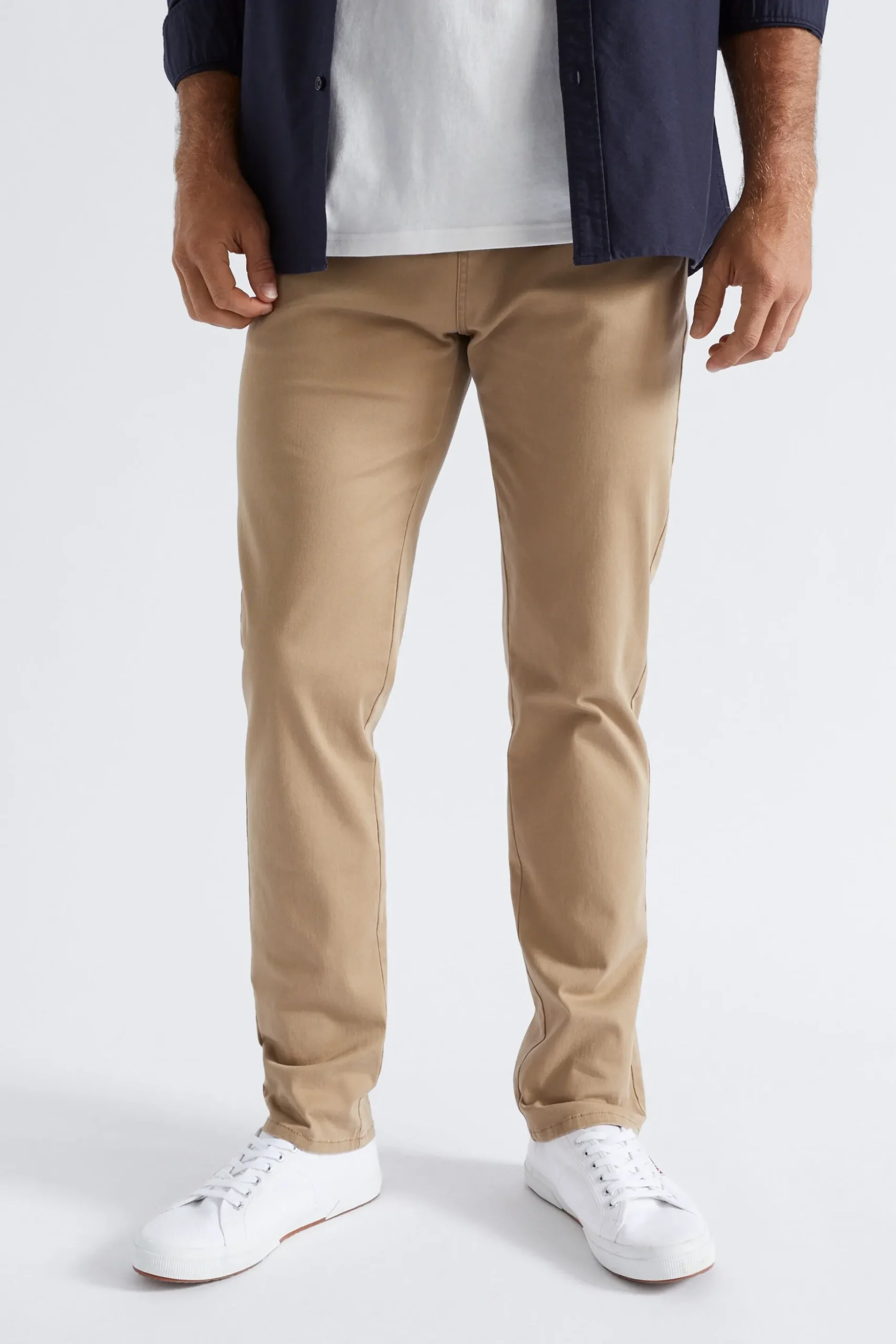Seed Heritage Pants-Slim Chino Almond