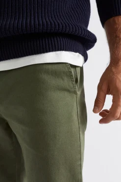 Seed Heritage Pants-Slim Chino Dark Khaki