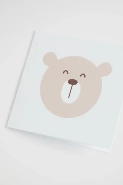 Seed Heritage Stationery-Small Bear Card Multi