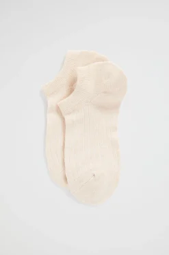 Seed Heritage Socks & Tights-Sneaker Sock Oatmeal
