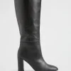 Seed Heritage Heels & Wedges-Sophie Knee High Boot Black