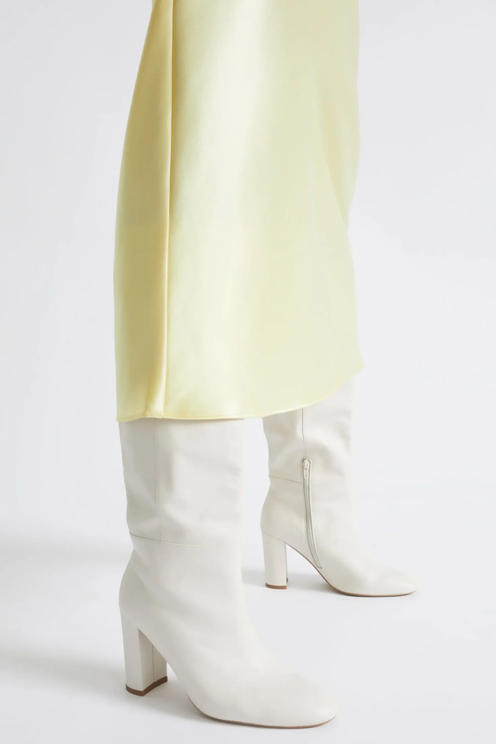 Seed Heritage Heels & Wedges-Sophie Knee High Boot Bone