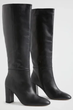 Seed Heritage Heels & Wedges-Sophie Knee High Boot Black