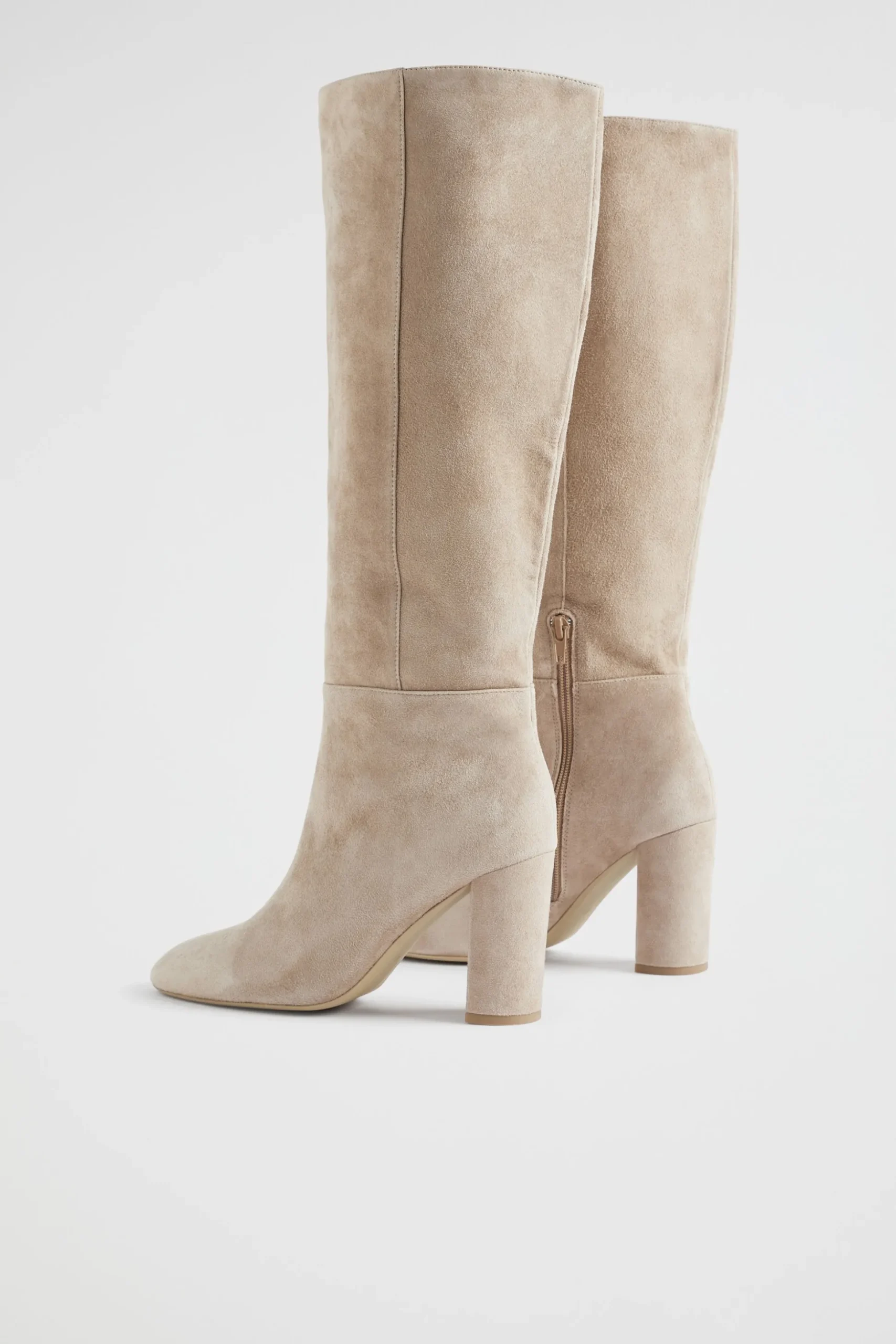 Seed Heritage Heels & Wedges-Sophie Knee High Boot Storm Suede