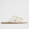Seed Heritage Sandals & Thongs-Sophie Textile Slide Natural