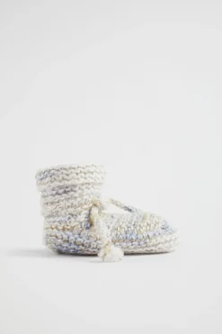 Seed Heritage Booties-Space Dye Knit Bootie Multi