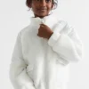 Seed Heritage Jackets & Vests-Splice Sherpa Jacket Canvas