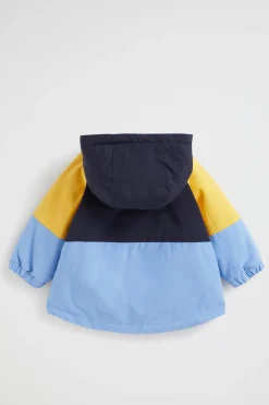 Seed Heritage Jackets & Vests-Spliced Jacket Blue Sky