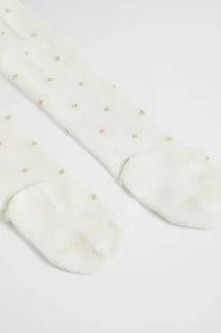 Seed Heritage Tights-Spot Tight Gold