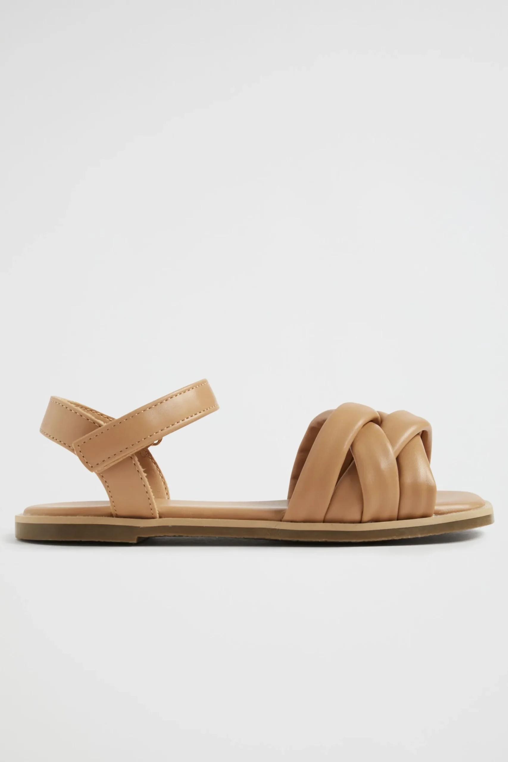 Seed Heritage Sandals & Slides-Square Toe Puffy Sandal Tan