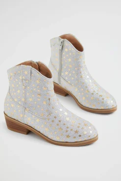 Seed Heritage Boots-Starburst Cowboy Boot Multi