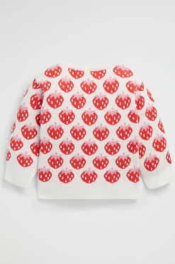 Seed Heritage Knitwear & Sweaters-Strawberry Knit Super Red