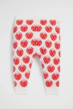 Seed Heritage Knitwear & Sweaters-Strawberry Knit Pant Super Red