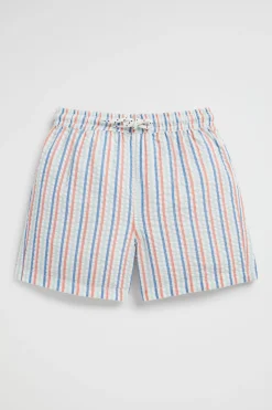 Seed Heritage Swimwear-Stripe Boardshort Multi