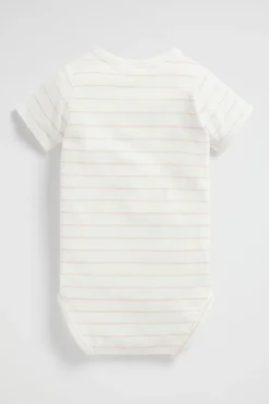 Seed Heritage Bodysuits & Onesies-Stripe Bodysuit Canvas