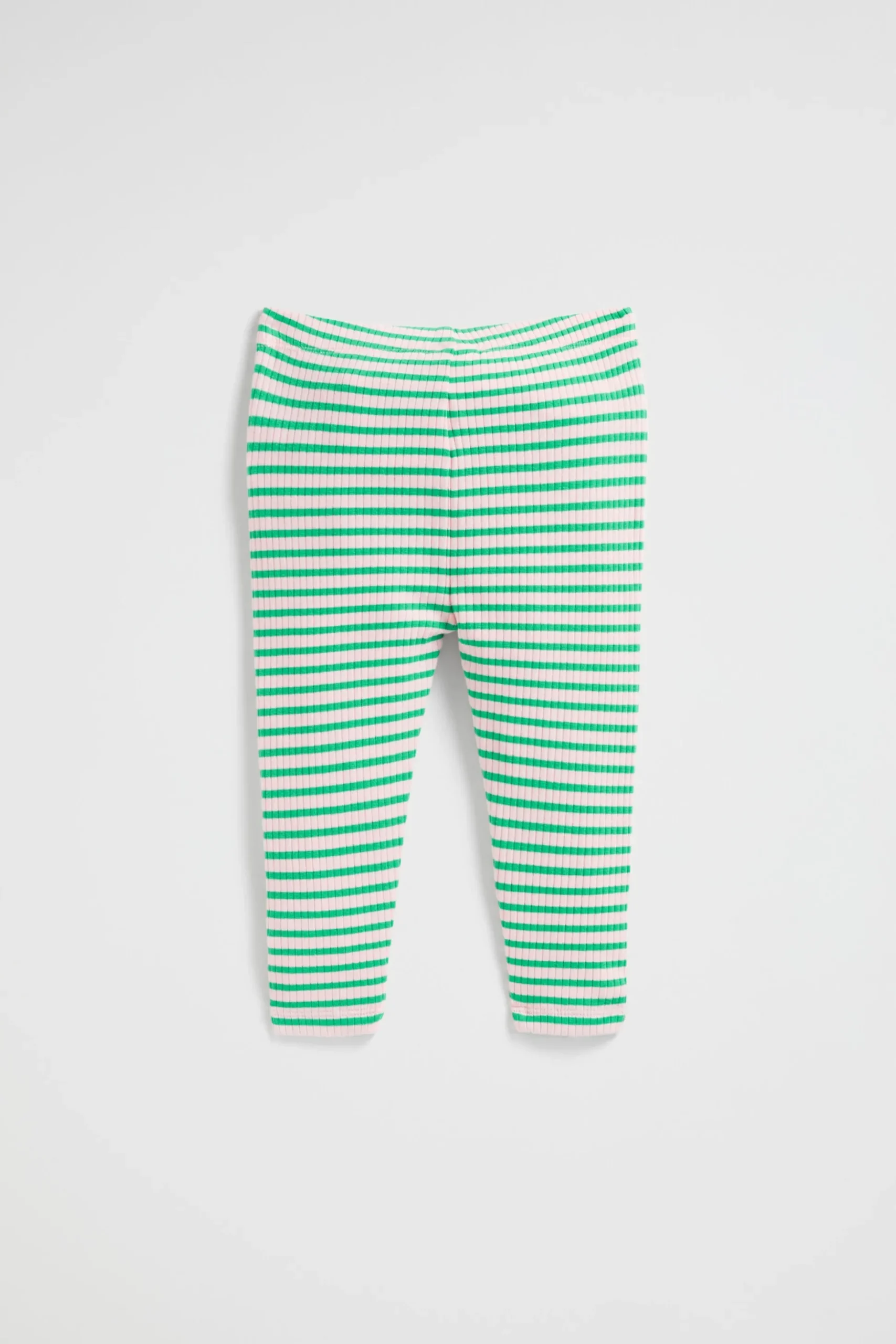 Seed Heritage Pants-Stripe Rib Legging Pea Green
