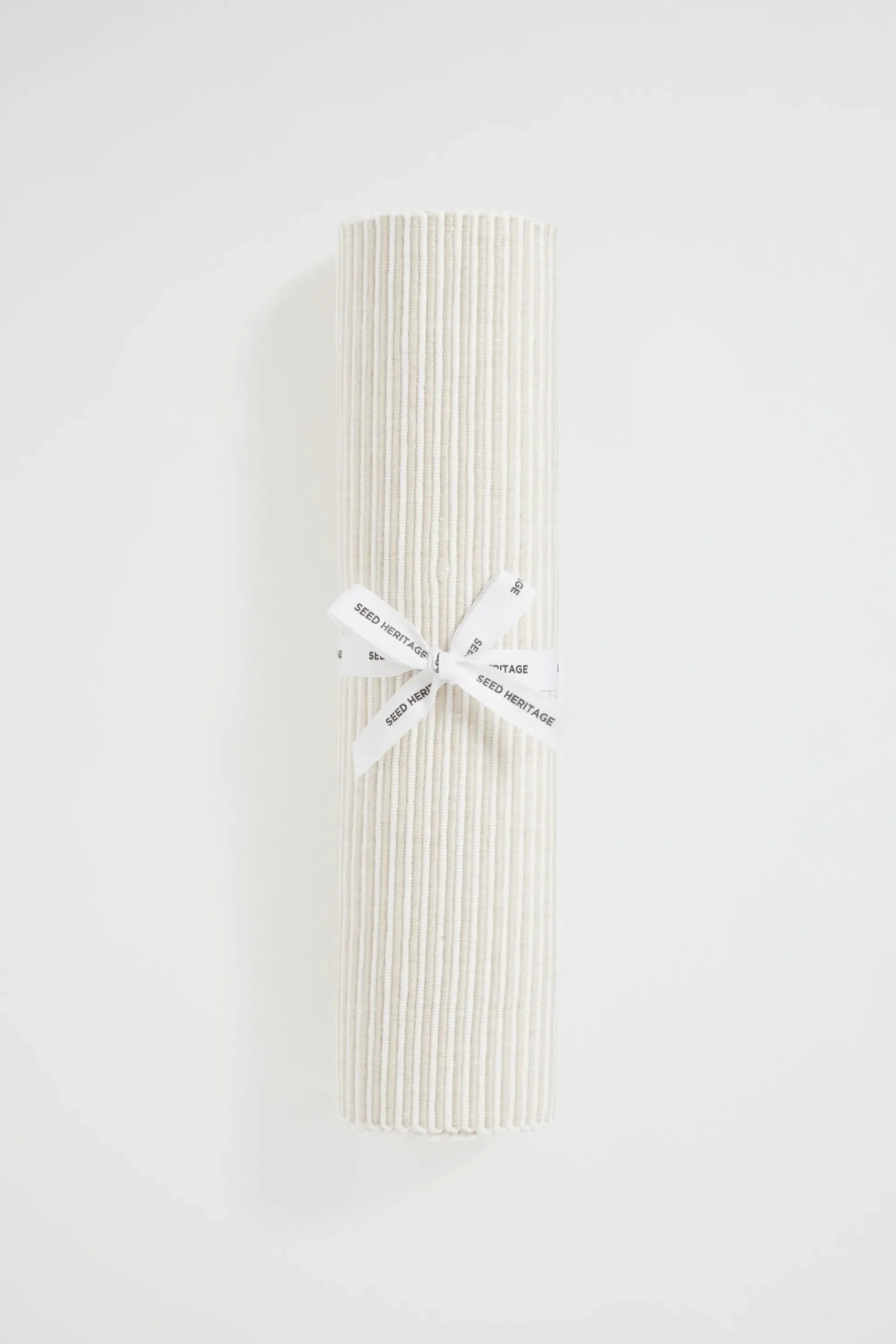 Seed Heritage Kitchen & Dining-Stripe Rib Placemat Set Of 4 Stone