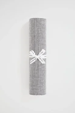 Seed Heritage Kitchen & Dining-Stripe Rib Placemat Set Of 4 Charcoal